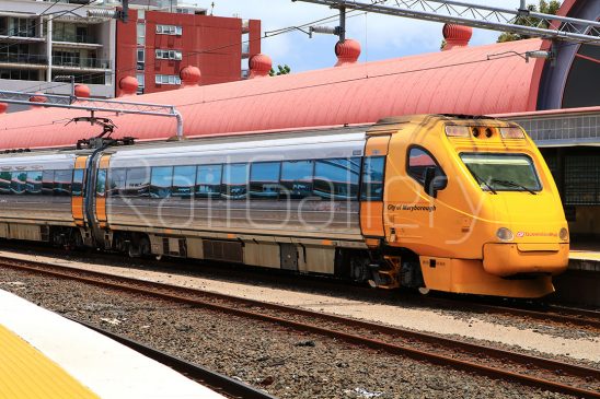 Queensland Rail electric tilt train