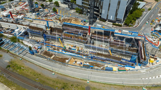 Cross River Rail construction