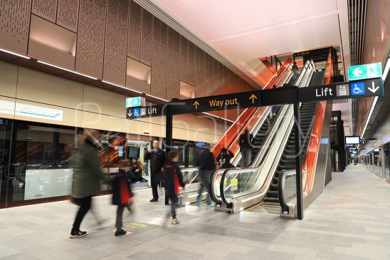Sydney Metro - Castle Hill station