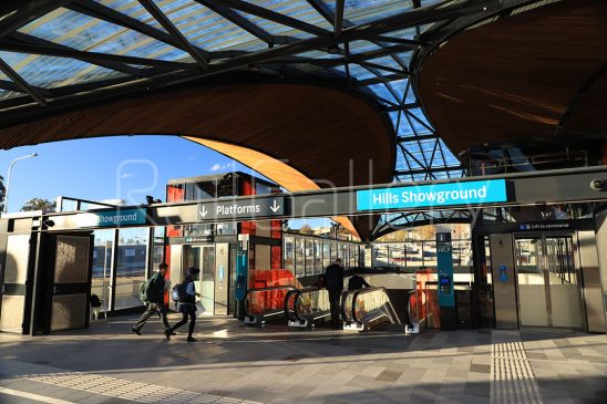 Sydney Metro - Hills Showground station