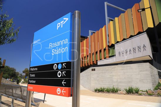 Rosanna station - RailGallery