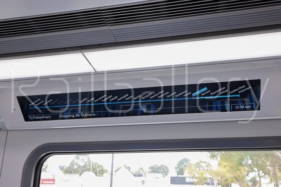Melbourne High Capacity Metro Trains HCMT Interior - RailGallery