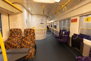 Standard gauge V/Locity interior | RailGallery