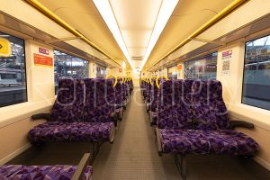 Standard gauge V/Locity interior | RailGallery