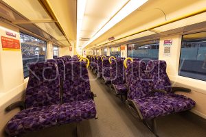 Standard gauge V/Locity interior | RailGallery